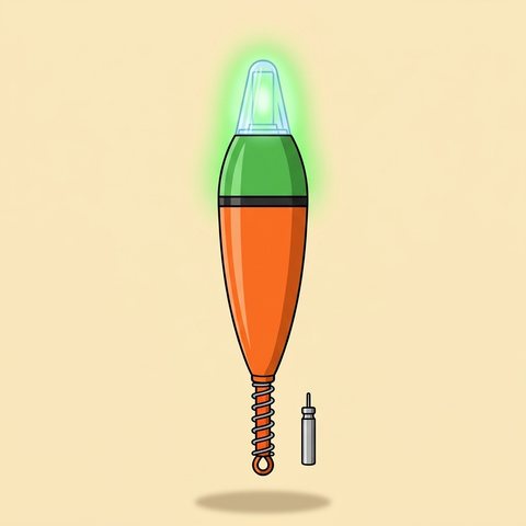 LED lighted bobbers