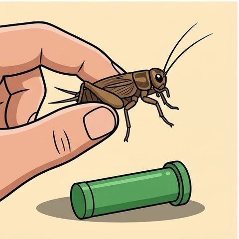 Cricket tube, 11 inch